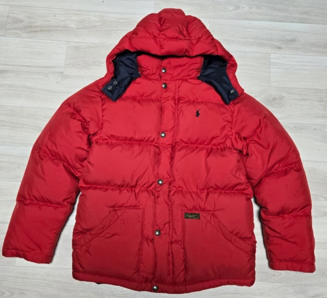 폴로 패딩 레드 상품이미지1