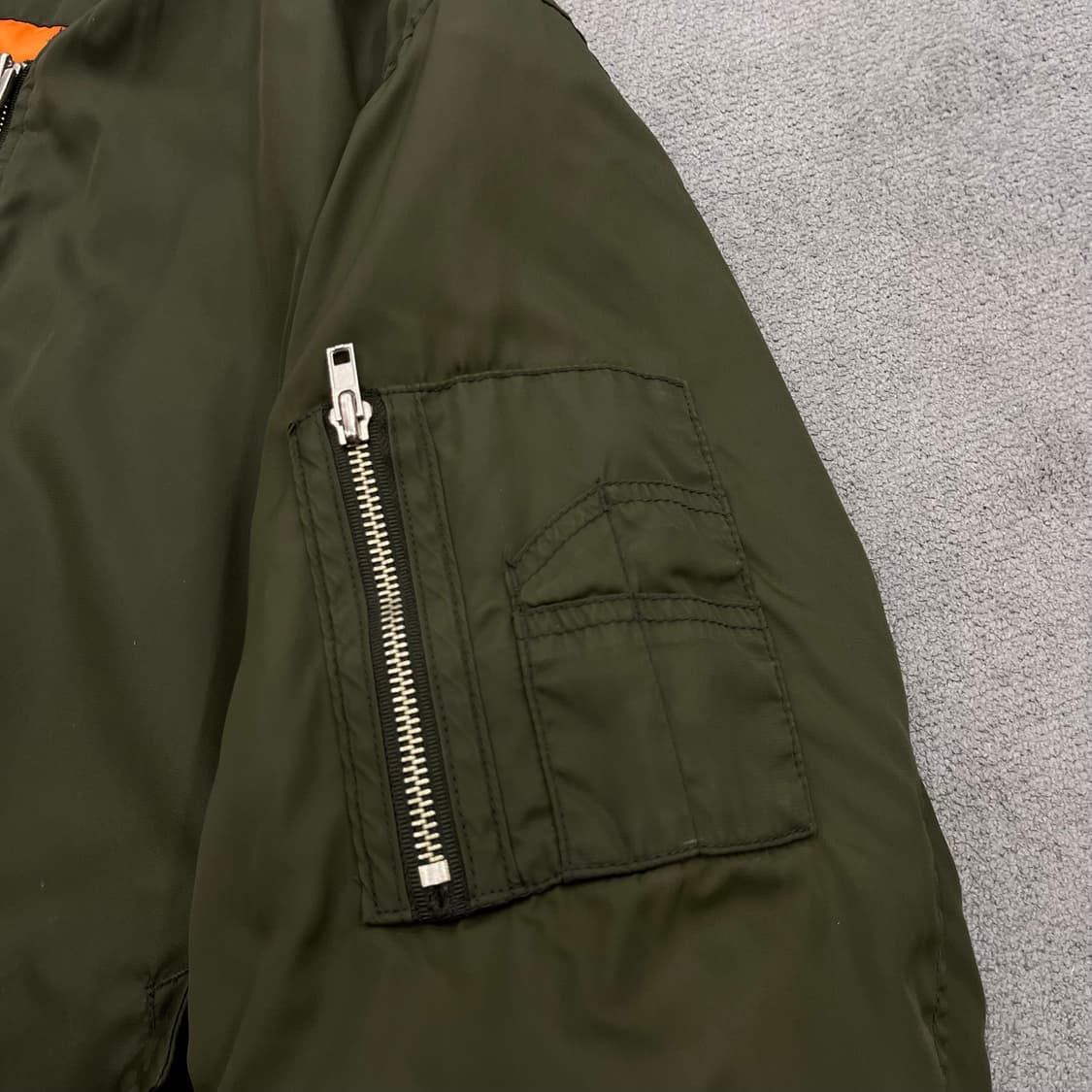 95 TBJ 봄버 MA-1 플라이트 항공 점퍼 상품이미지3