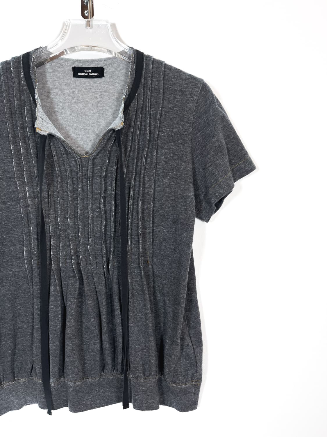 꼼데가르송 트리콧 리본 반팔티셔츠 상품이미지6