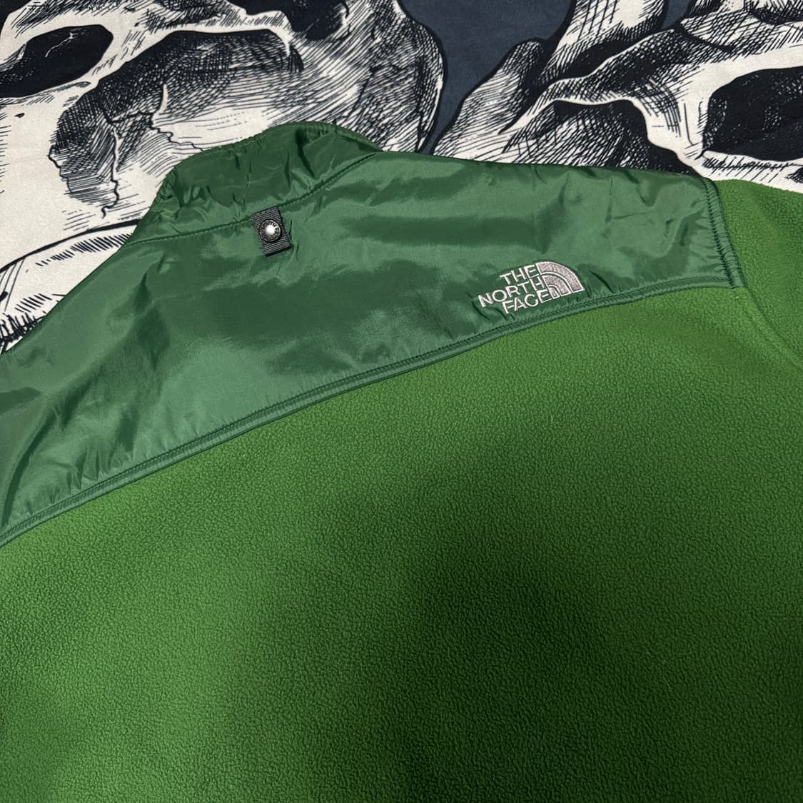 노스페이스 그린 후리스 L사이즈  상품이미지6