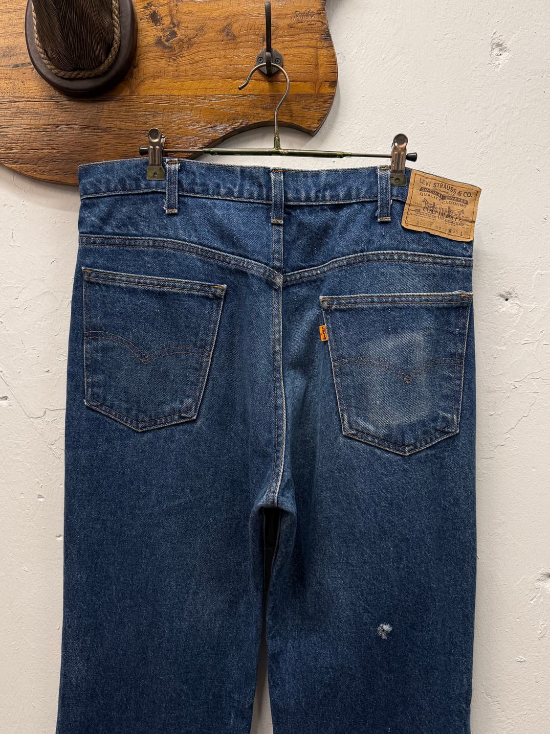 35) 80s USA Levi’s 517 Orange Tab Bootcu 상품이미지1