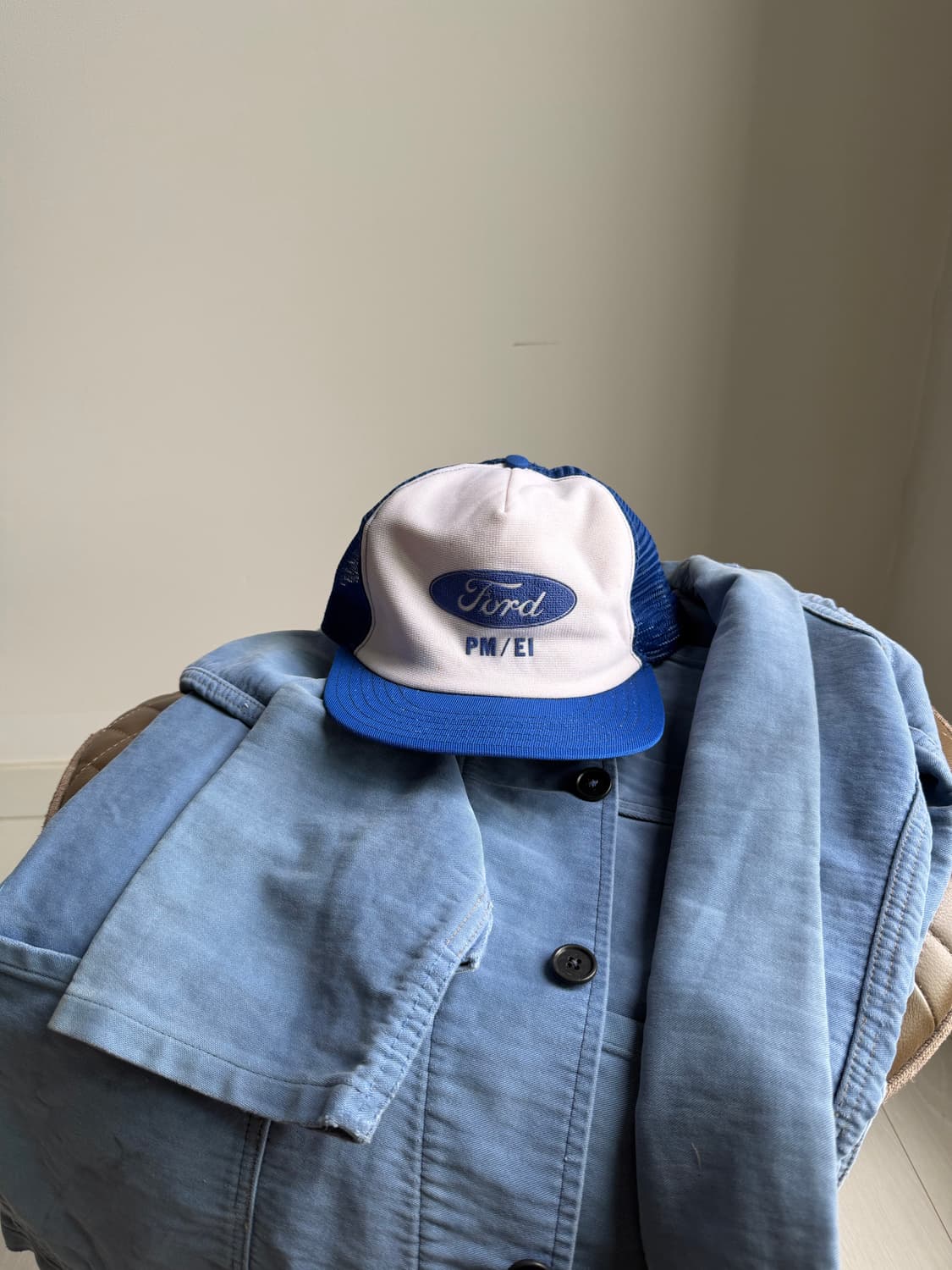 80s Made in Usa🇺🇸 Ford 더 포드 트러커 써머 매쉬캡 상품이미지4