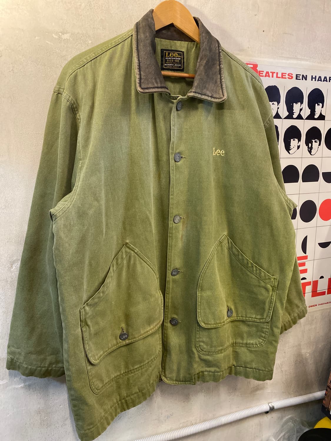 90s Lee 워크 초어자켓 야상자켓 자켓 100 상품이미지4