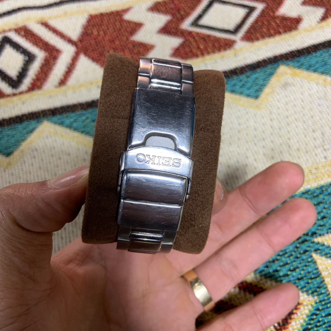 세이코 솔라 PADI 다이버 시계 상품이미지5