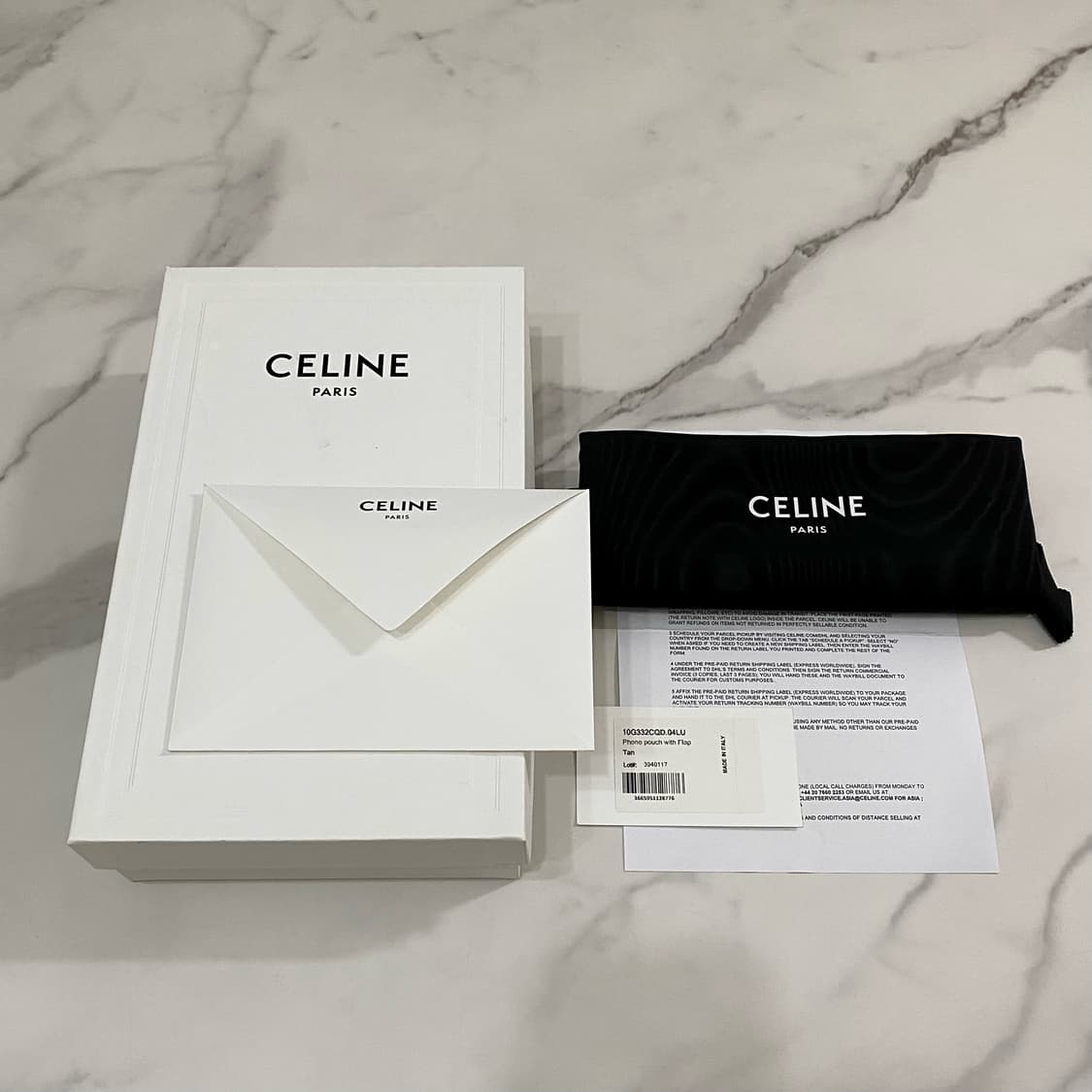 셀린느 트리옹프 캔버스 폰 파우치 휴대폰 미니백 10G332CQD04LU 상품이미지10