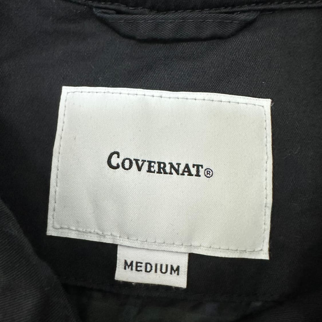 커버낫 블루종 점퍼 자켓 블랙 M 상품이미지4
