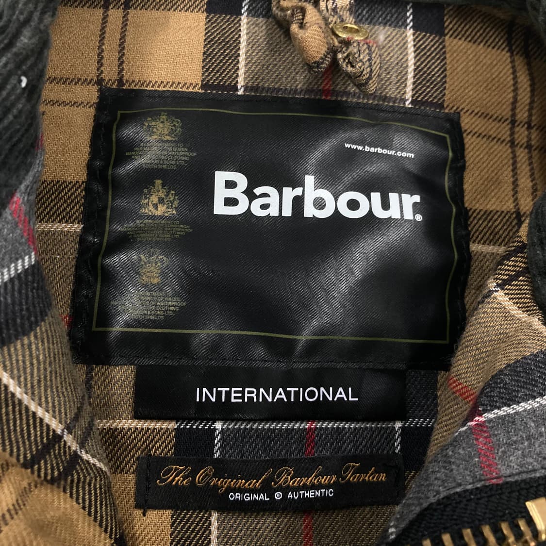 바버 인터내셔널 오리지널 블랙 왁스 자켓 상품이미지6