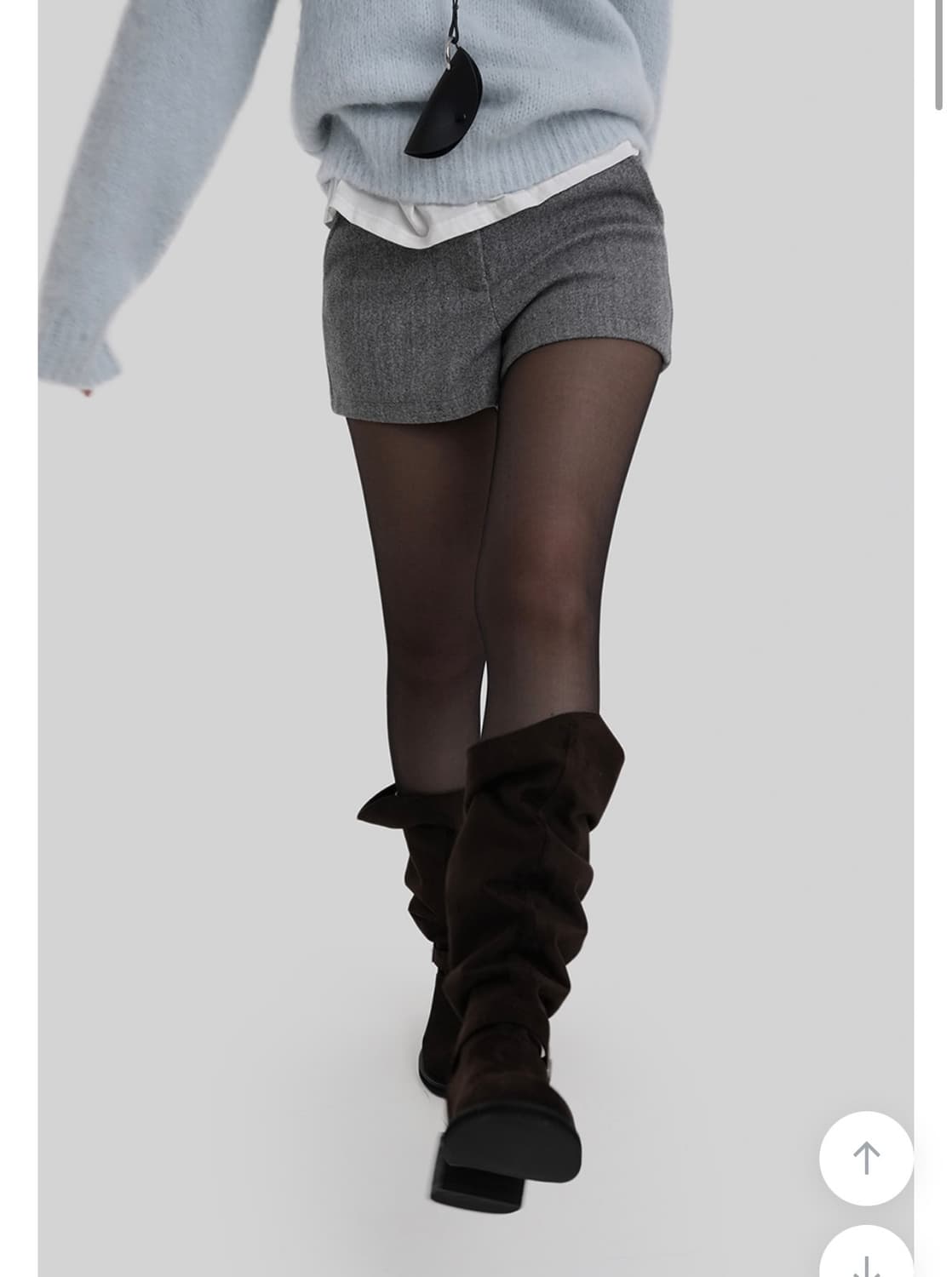 어텀 울 쇼츠 상품이미지4