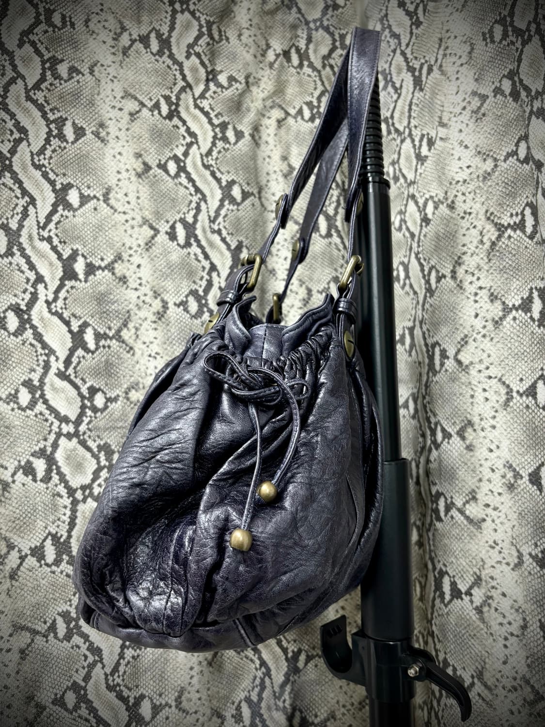 [GETARD DAREL Y2K] BB BAG Logo Purple Ov 상품이미지6