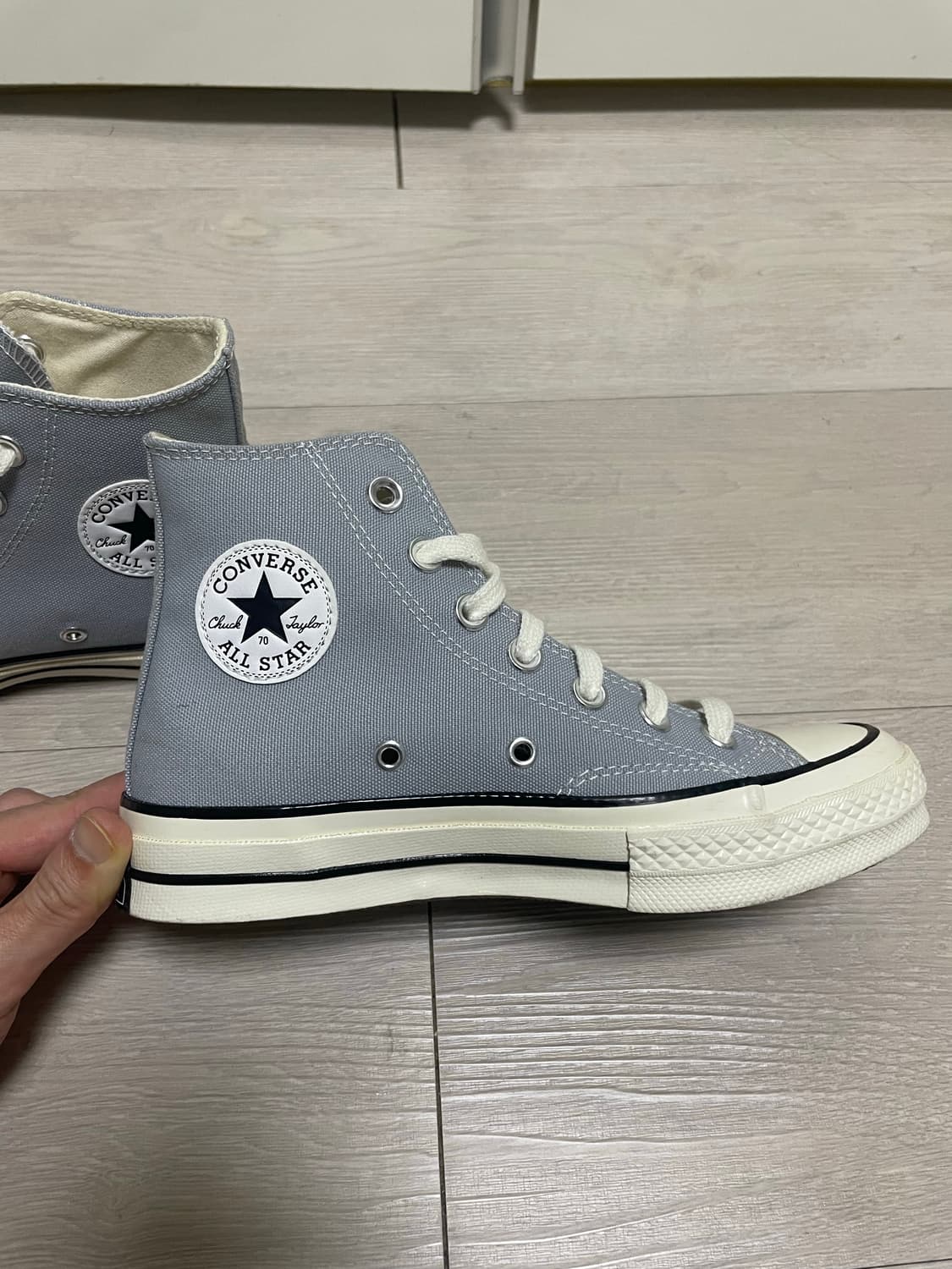 컨버스 척테일러 1970s 회색 하이 상품이미지3