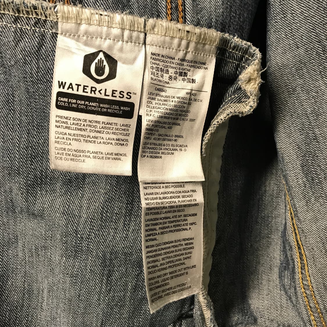 리바이스 데님 트러커 자켓 XL 상품이미지6