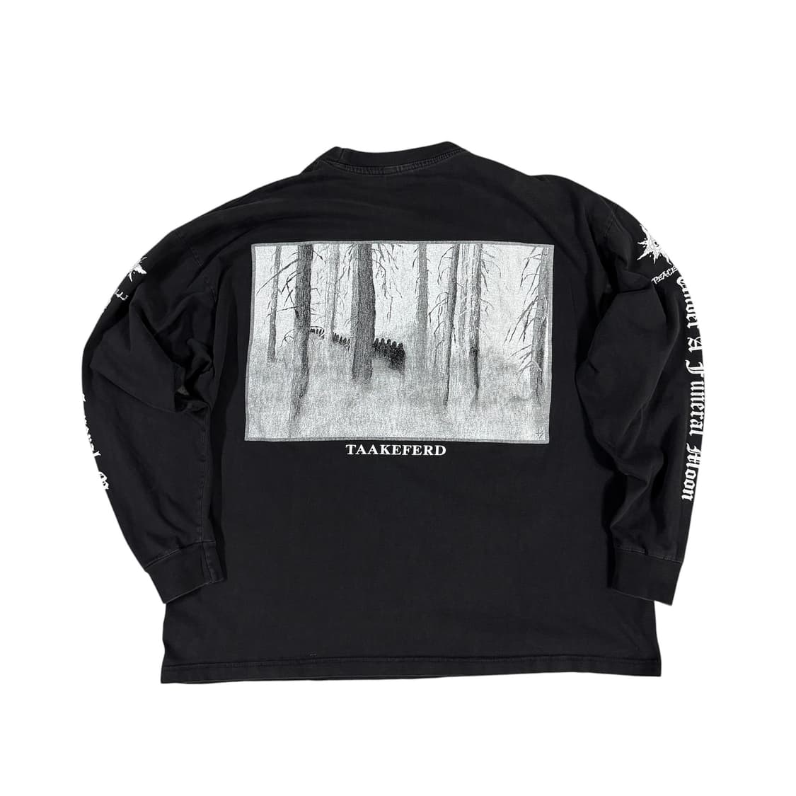 빈티지 90s Dark Throne 다크쓰론 롱슬리브 티셔츠 상품이미지2