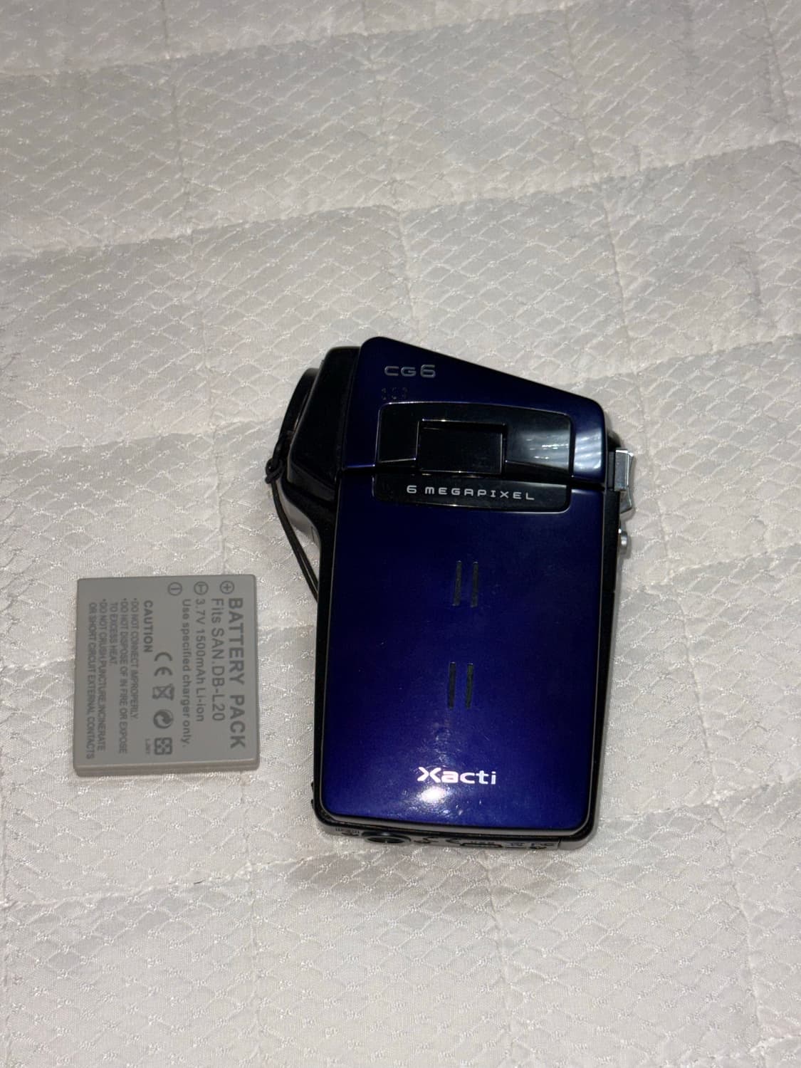 산요작티 CG6 SANYO XACTI CG6 빈티지 캠코더 디카 상품이미지1