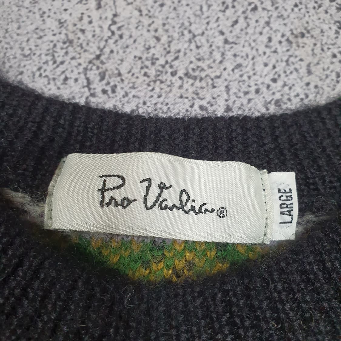 ✨ (바배) 프로바리아 울 패턴 니트  상품이미지3