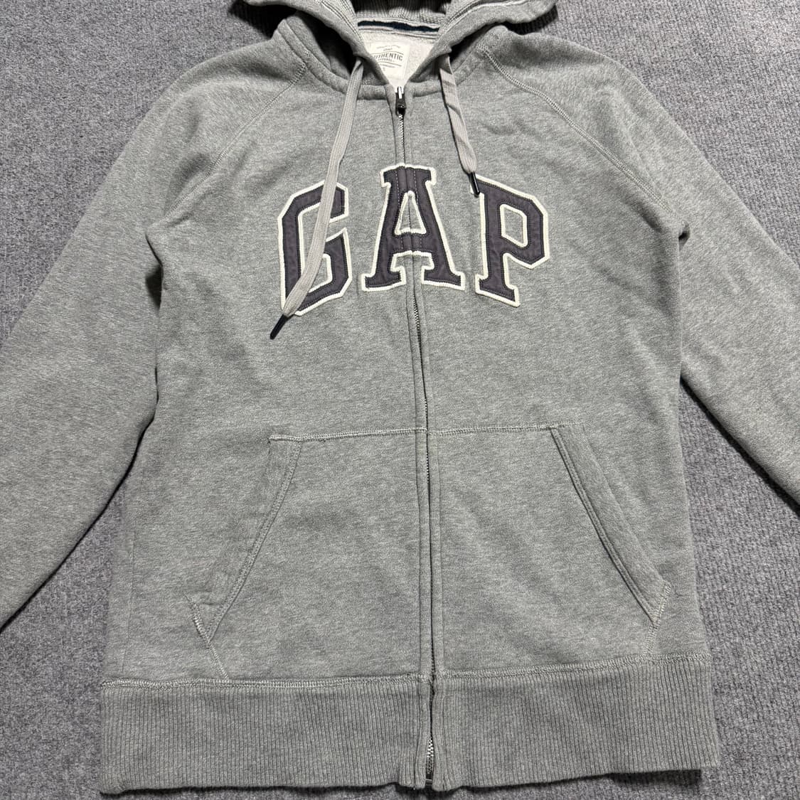 갭 그레이 후드집업 s 상품이미지2