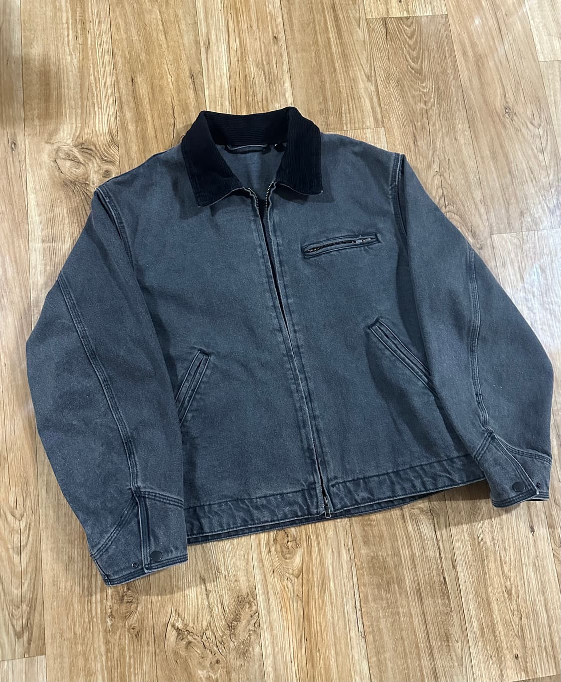 GU 워시드 코튼 워크자켓 상품이미지1