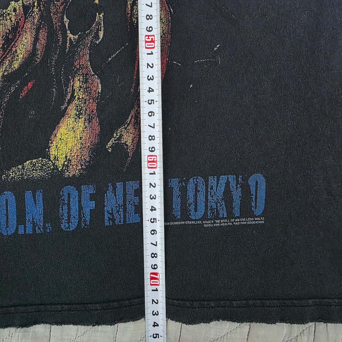 [L] 아키라 24 부틀렉 티셔츠 페이디드 블랙 상품이미지9