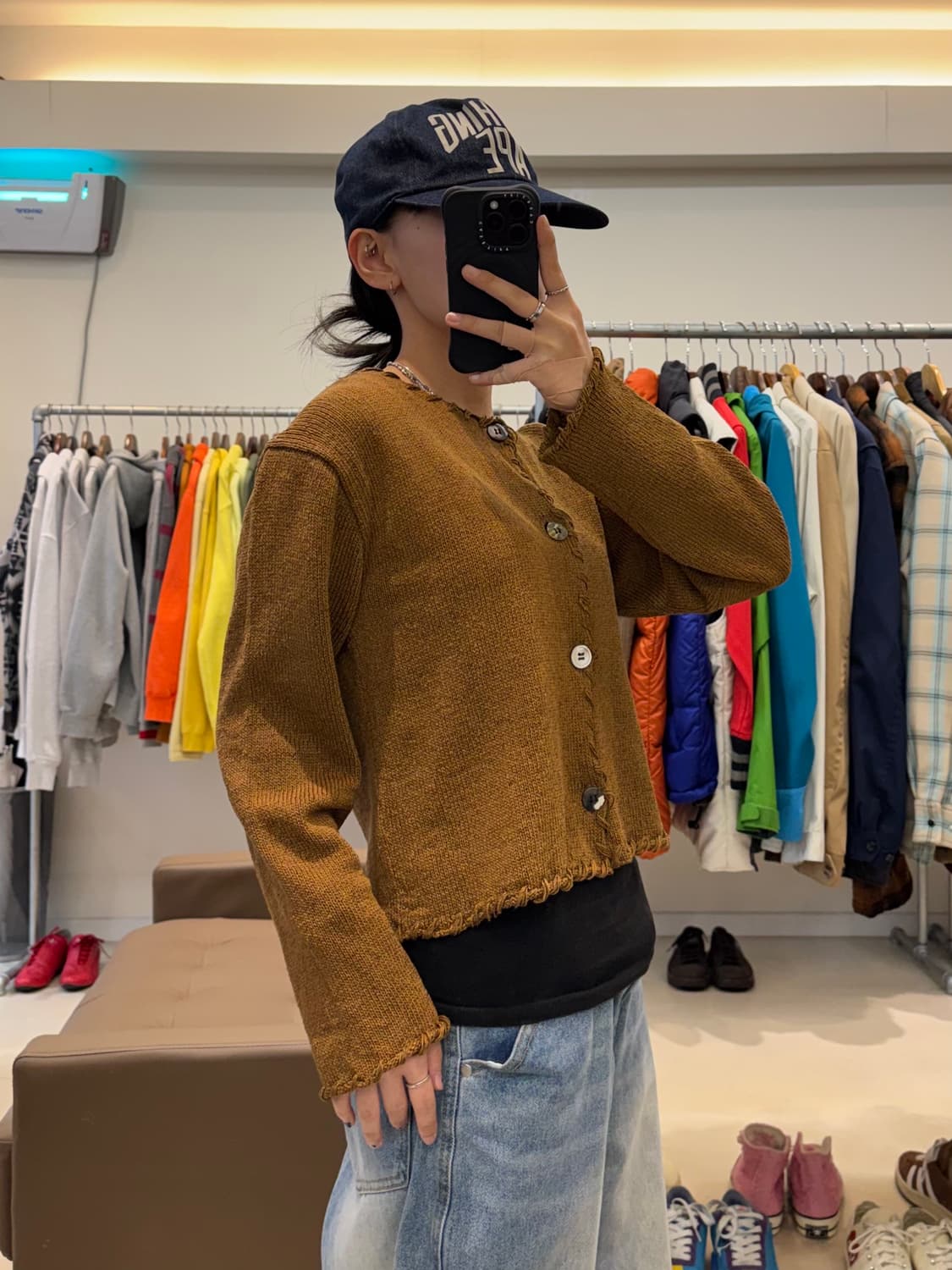 꼼데가르송 실크 니트 가디건 상품이미지8