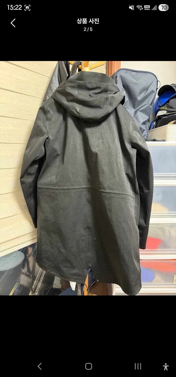 텐씨 싸이클론 파카(사이즈52) 상품이미지2