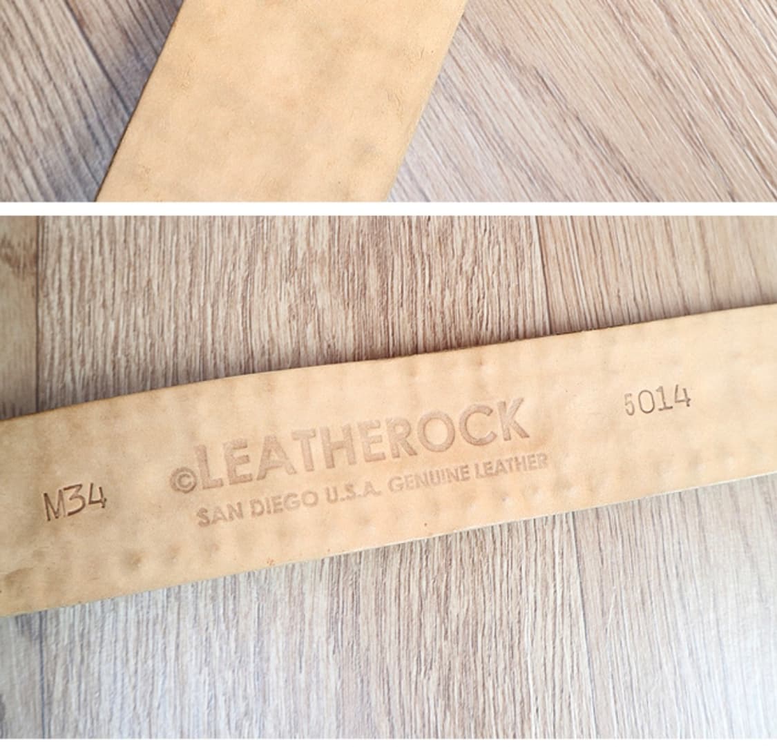 미국메이드 LEATHEROCK 가죽 벨트  
 상품이미지7