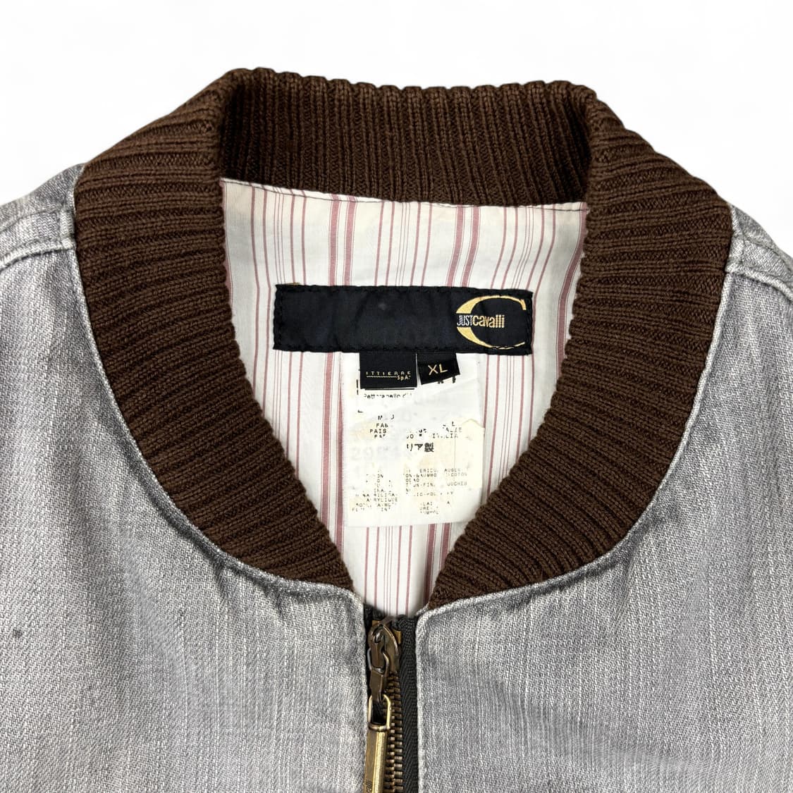 저스트 카발리 데님 블루종 상품이미지3