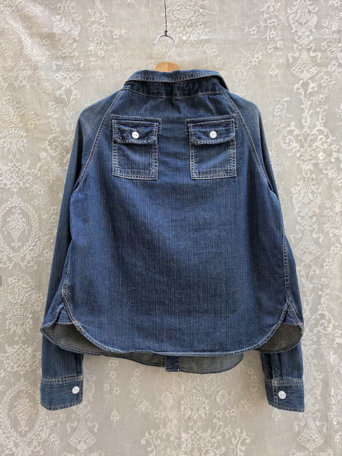 존불 데님 셔츠 상품이미지5