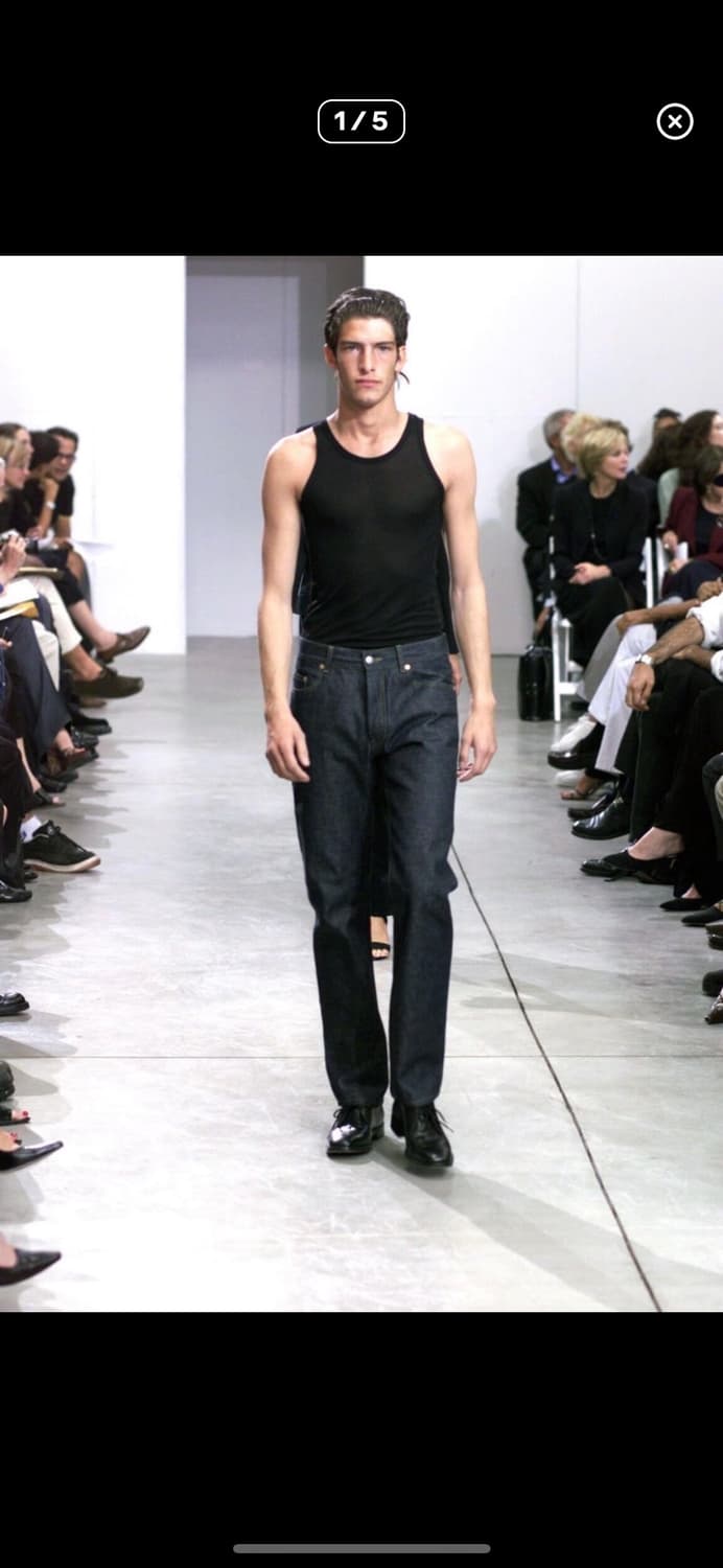 90s helmut lang 데님 상품이미지1