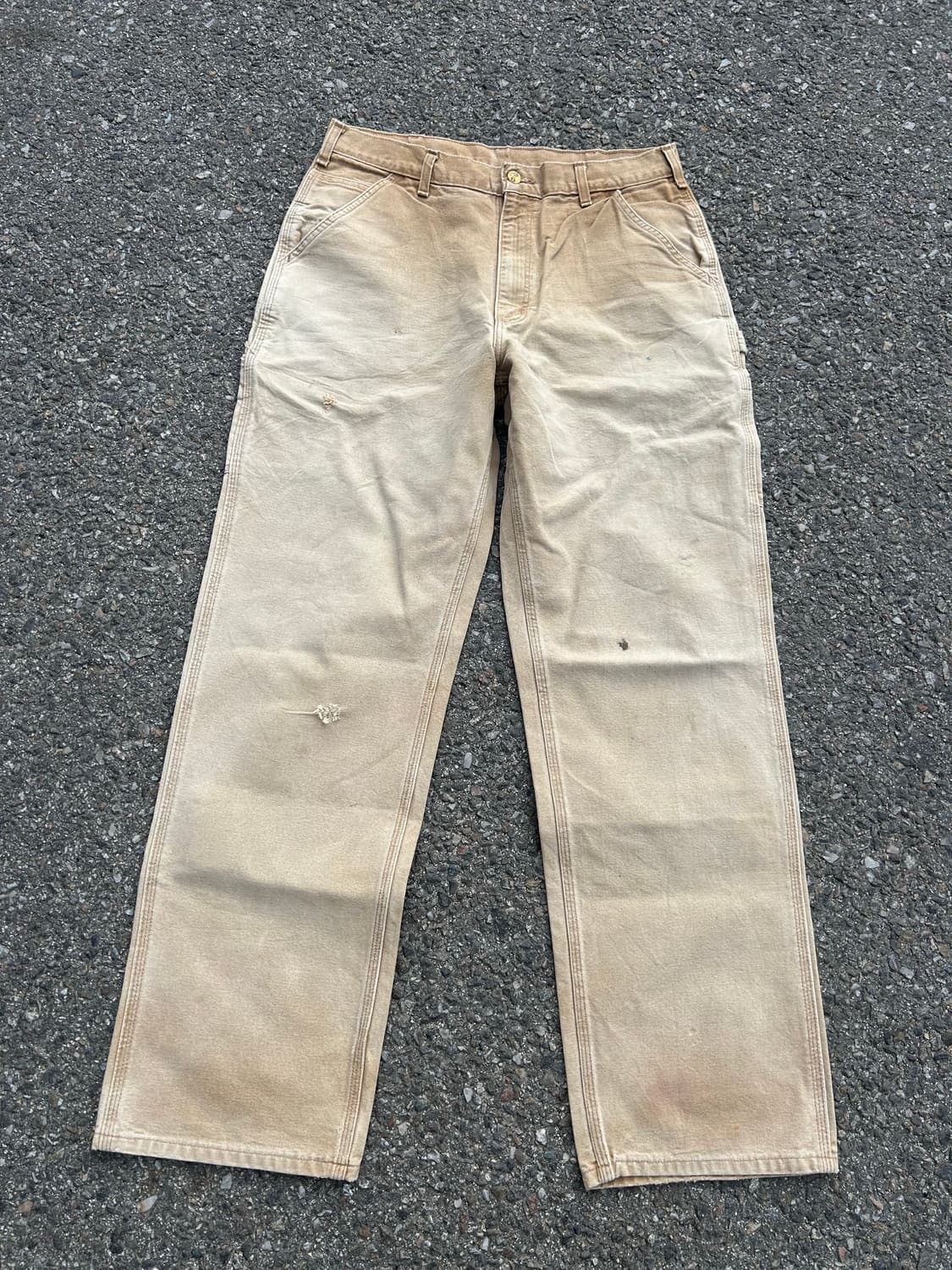 칼하트B11 싱글니 브라운 34in 상품이미지1