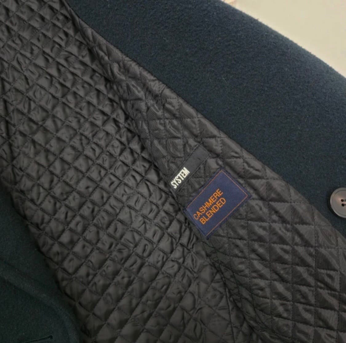 시스템 코트 캐시미어 고가라인 남성용 상품이미지6