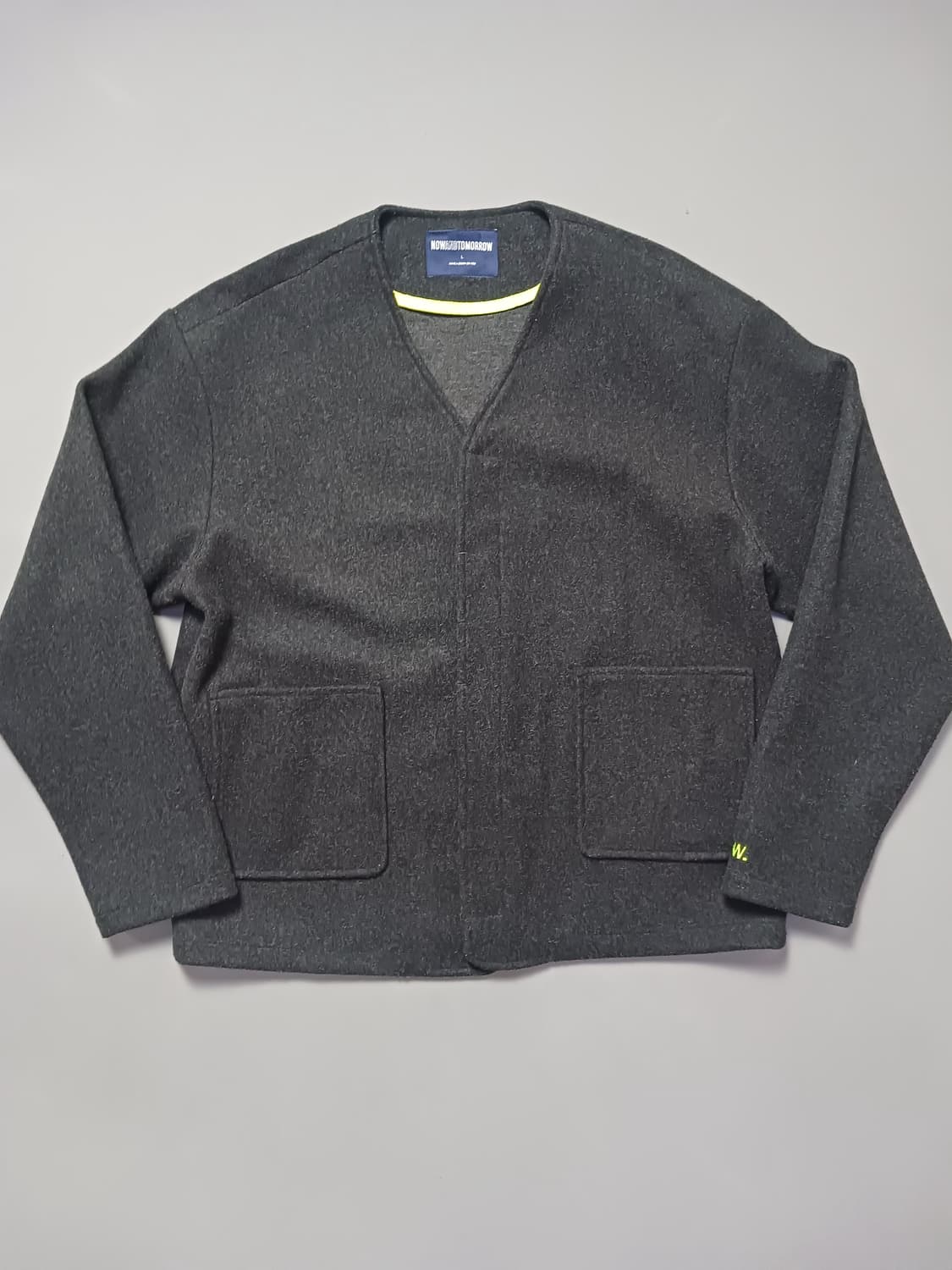 [L] 나우앤투모로우 아웃 포켓 가디건 상품이미지1