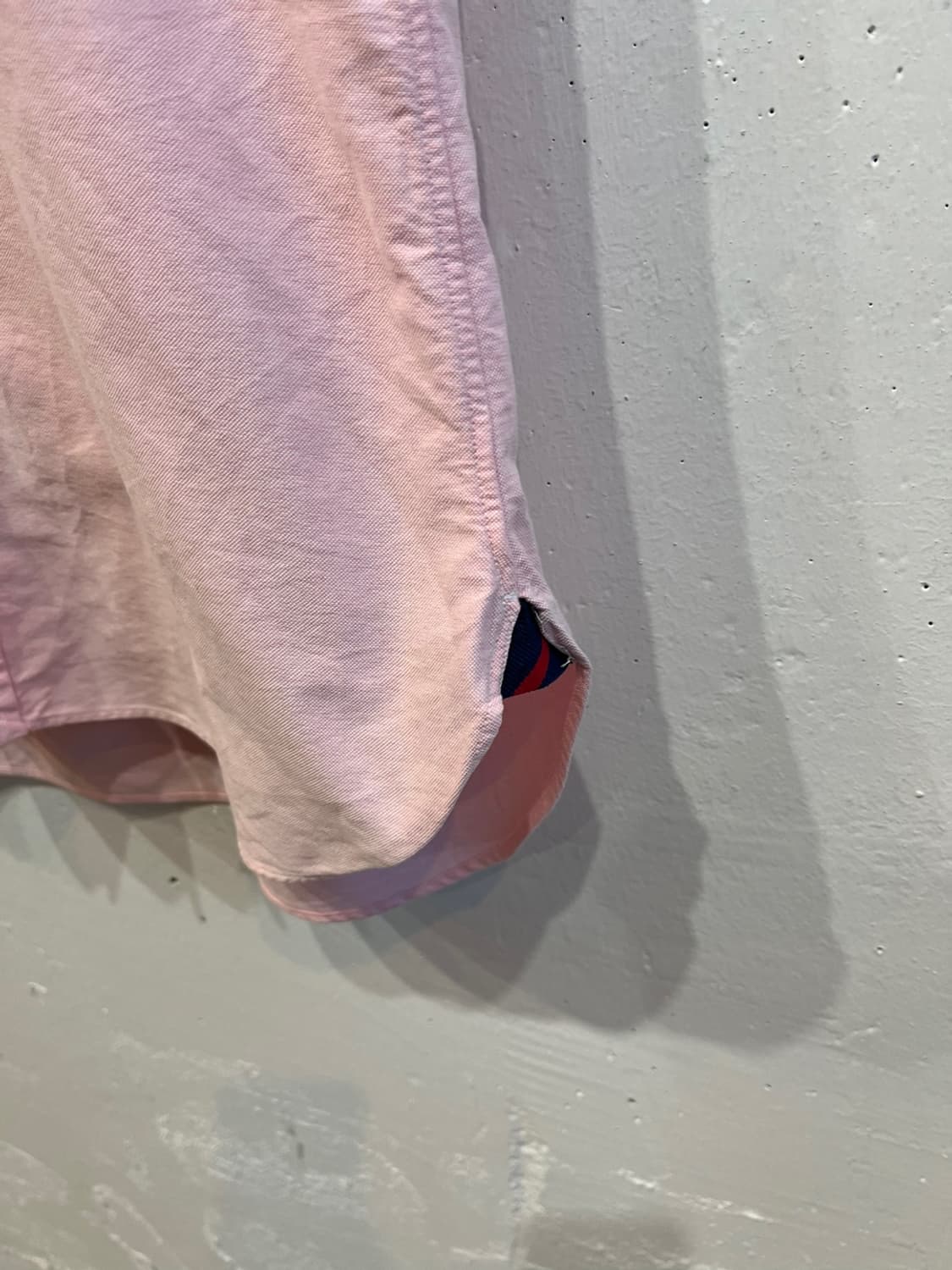 폴로랄프로렌 핑크 옥스포드 반팔 셔츠 L 상품이미지3