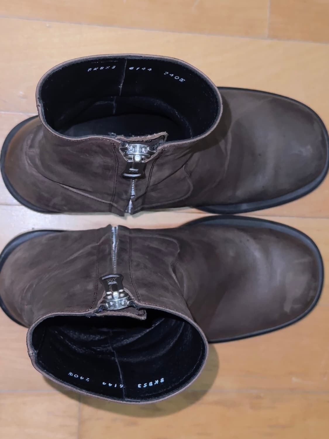 mmrb 크랙부츠 브라운 상품이미지5