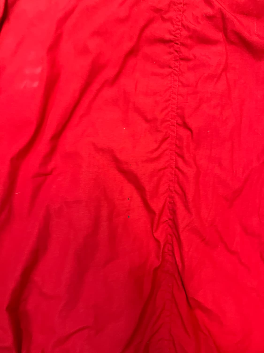 JPN VTG 하이넥 디테일 레드 봄버 자켓 상품이미지8