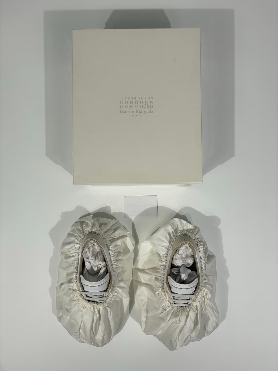 메종 마르지엘라 러너 에볼루션 스니커즈 화이트 41사이즈 상품이미지7