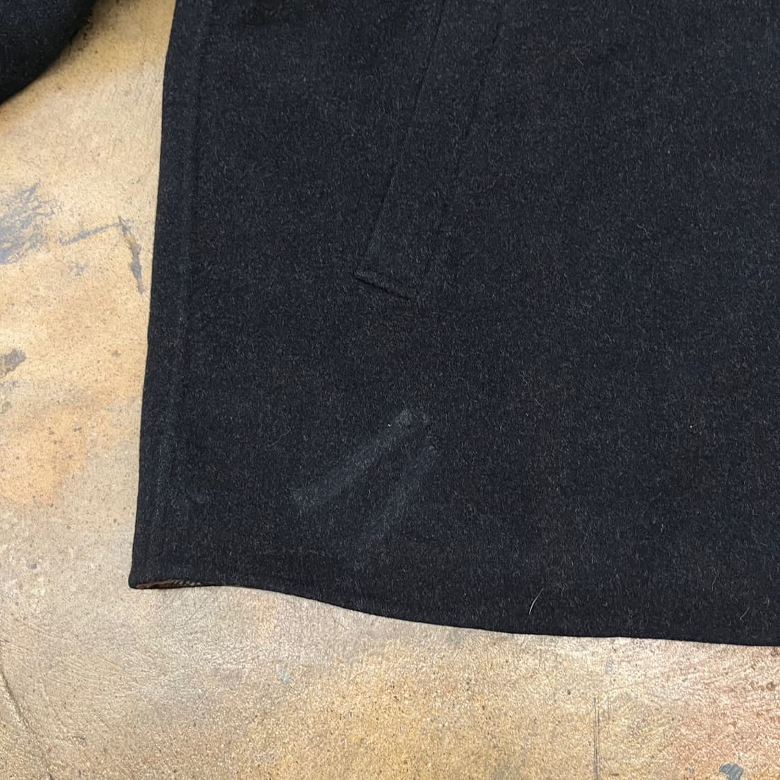 [정품/110] 입생로랑 블랙 울 집업 자켓 b16 상품이미지8