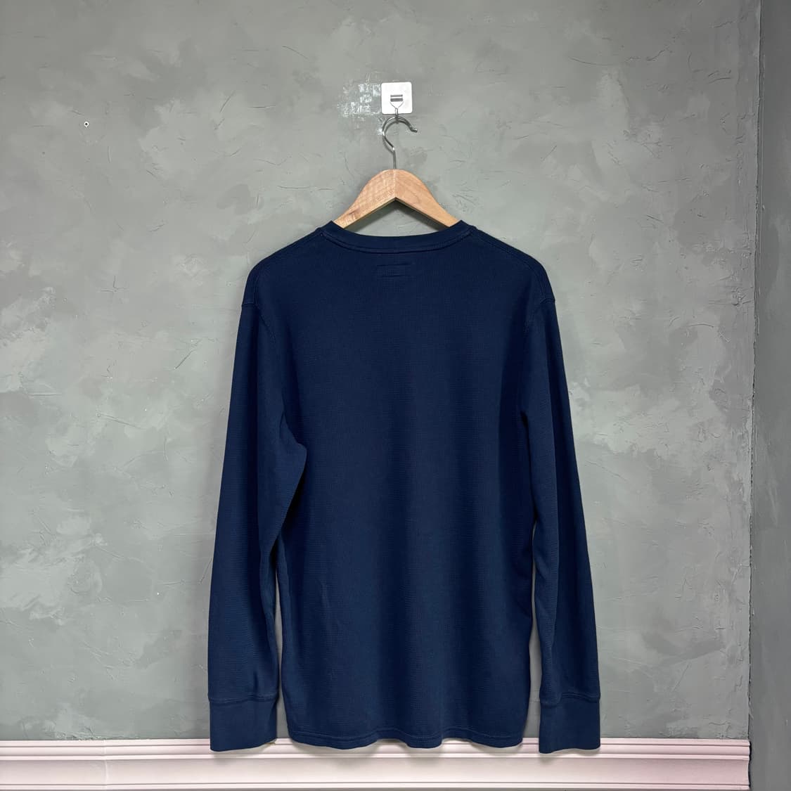 폴로 랄프로렌 와플 롱슬리브 네이비 상품이미지4