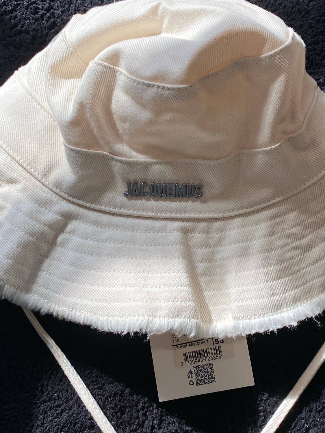 자크뮈스 모자 르 밥 아티초크 버킷햇 오프 화이트 56 상품이미지2