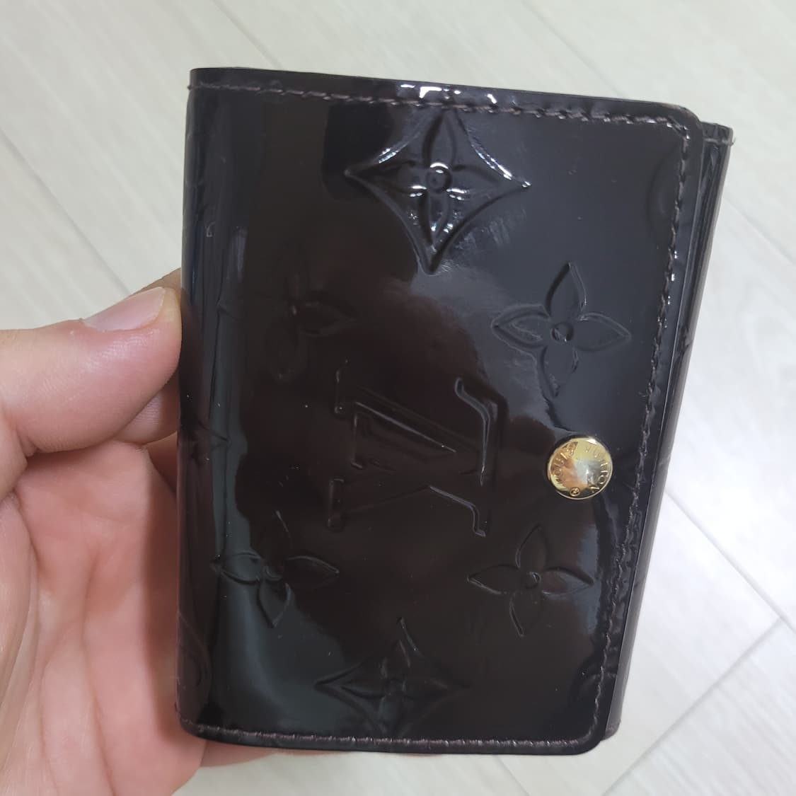 정품 루이비통 모노그램 베르니 카드지갑 상품이미지2