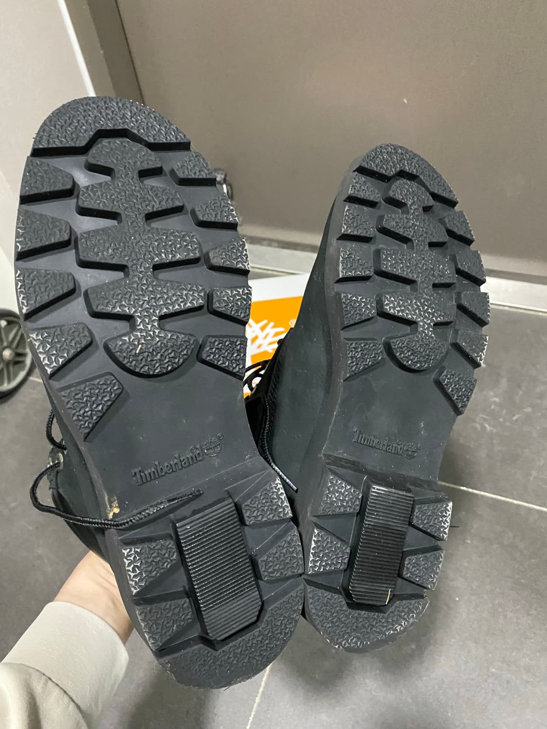 풀박스)팀버랜드 6인치 워터프루프 워커 부츠-블랙 상품이미지6