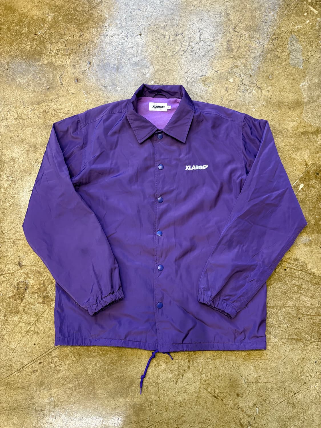 엑스라지 Xlarge 퍼플 코치 자켓 상품이미지1
