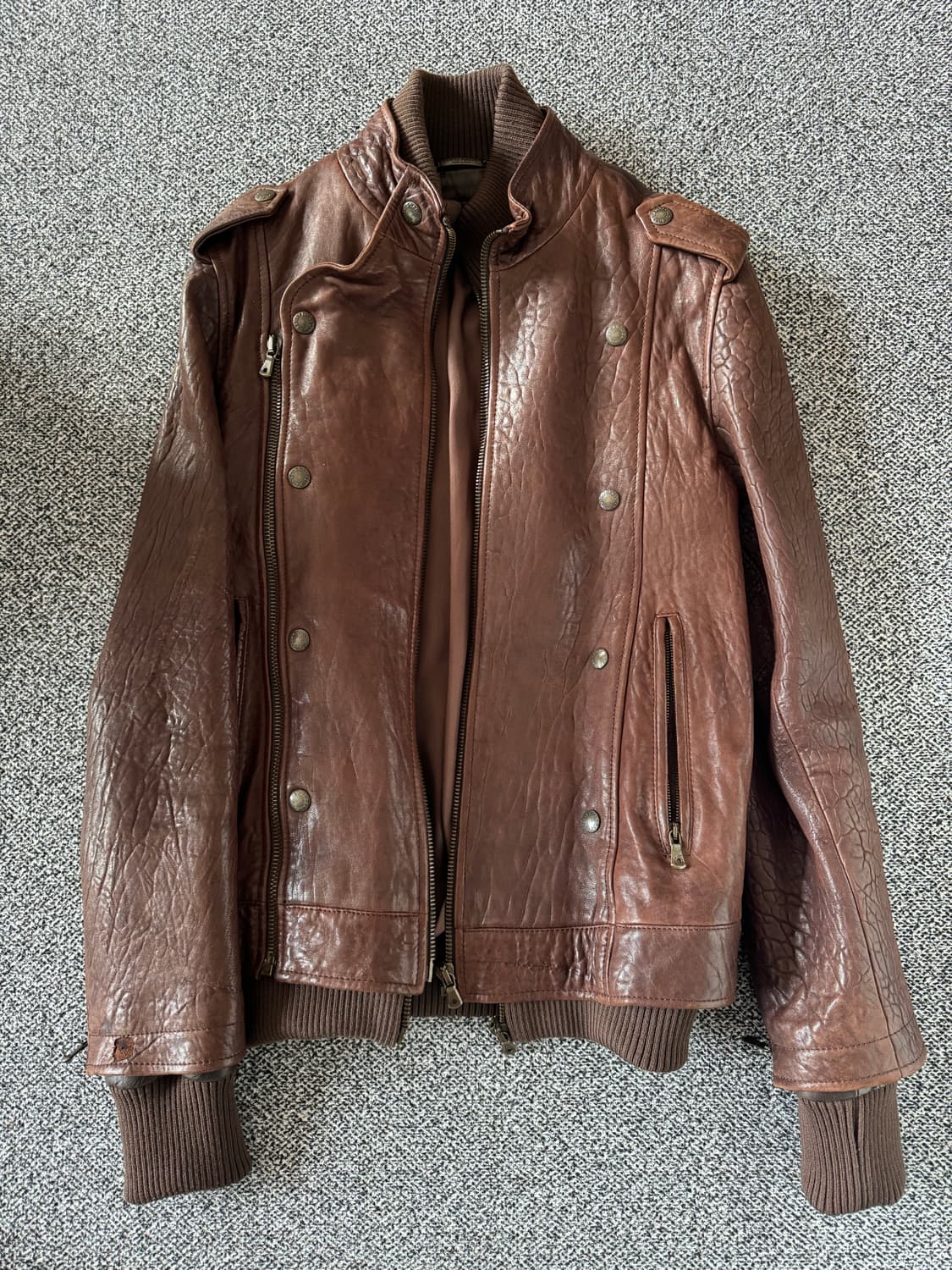 돌체앤가바나 아카이브 레더자켓 상품이미지6