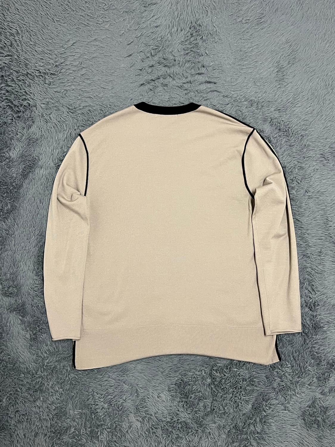 (정품) 시스템옴므 다크베이지 니트 100 상품이미지6