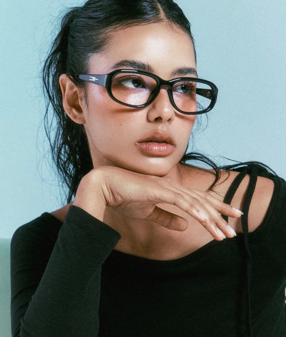 리에티 안경 ULBERTO RT 1022 C1 BLACK 상품이미지3