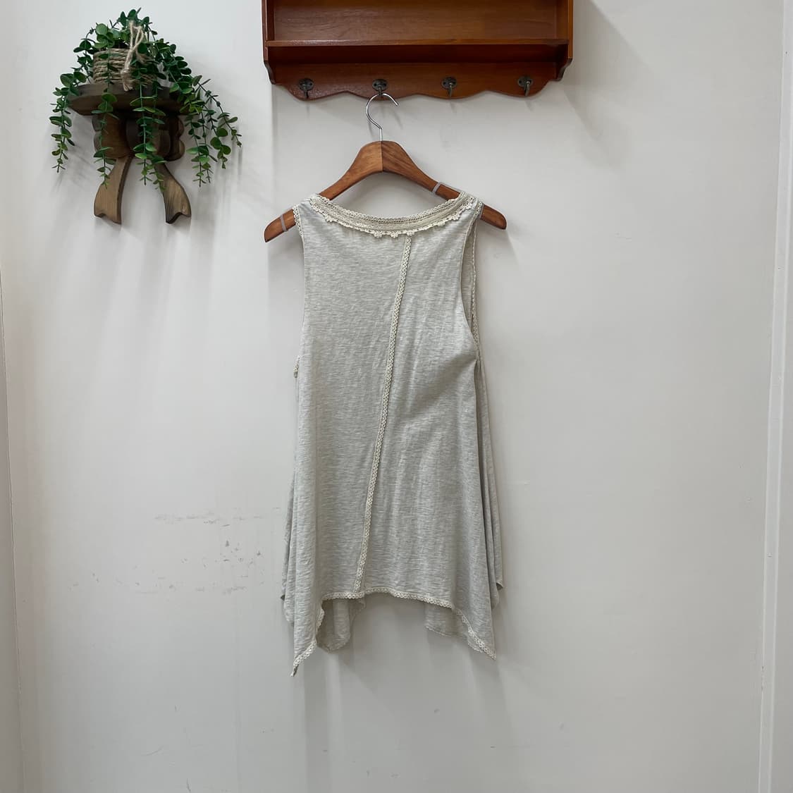 하구미 모리 슬리브리스 랩 가디건 da da de epatant 상품이미지4