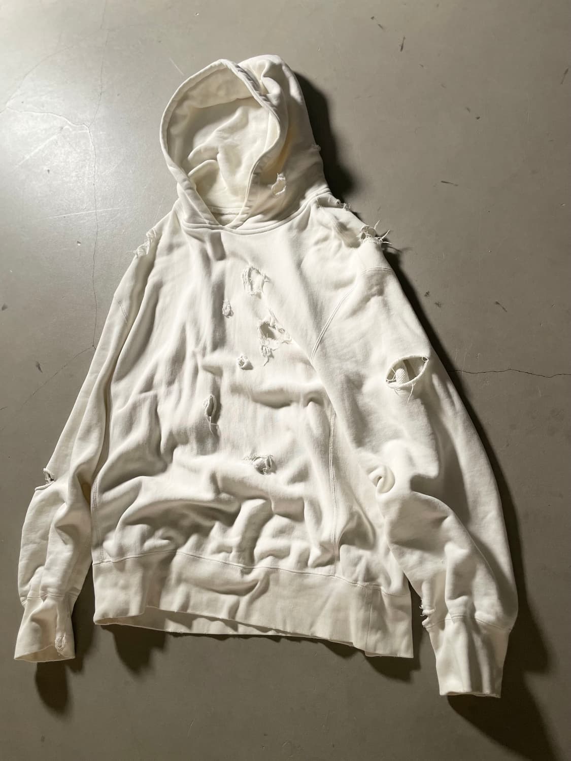 BED j.w. FORD  Distressed Hoodie 상품이미지5