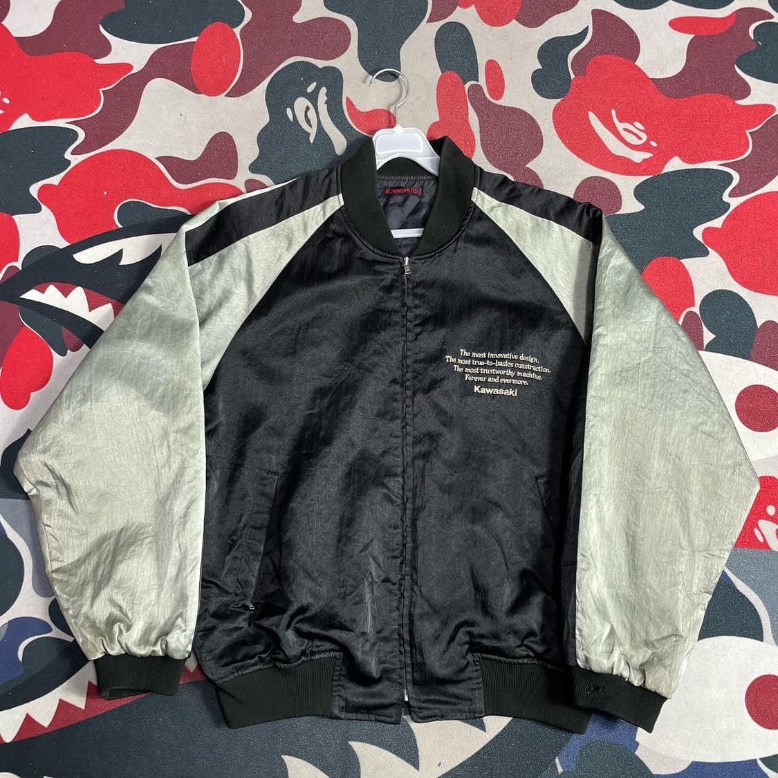 1990s KAWASAKI 가와사키 스카쟌 자켓 상품이미지5