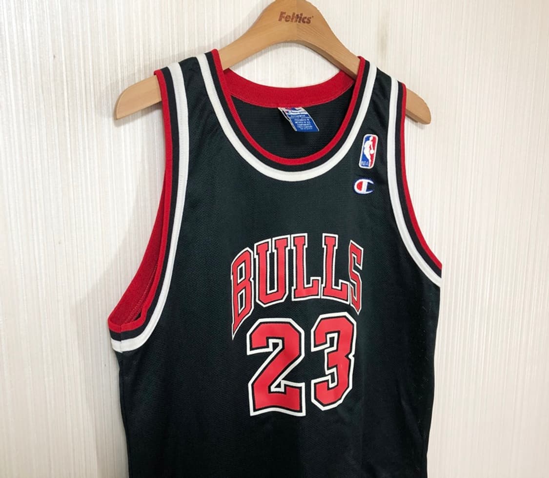 NBA 챔피온 시카고불스 올드 어센틱유니폼/져지 18/20 #23 조던 상품이미지5