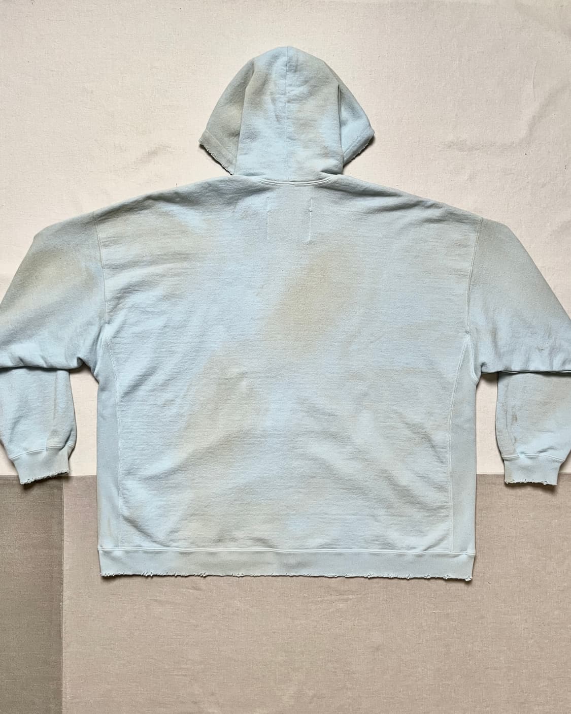 다이리쿠 포니보이 후드집업 dairiku 21aw 더티워싱 상품이미지2