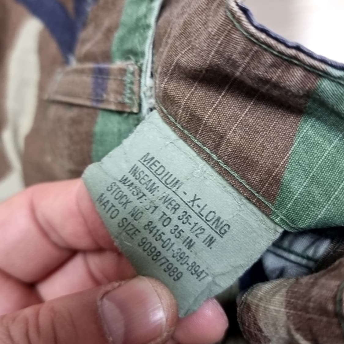 미군 우드랜드 카고바지(미듐) 상품이미지5