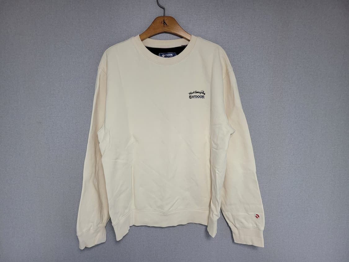 XL 105~110사이즈 아웃도어 프로덕츠 맨투맨 헤비코튼 상품이미지1